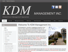 Tablet Screenshot of kdmmgmt.ca